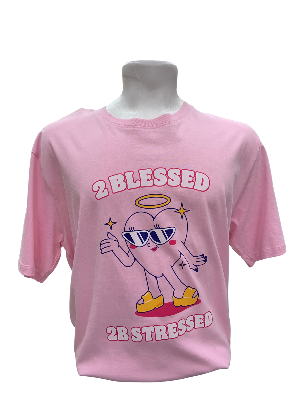 2 Blessed 2B Stressed Print