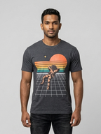 Astronaut Rainbow Print