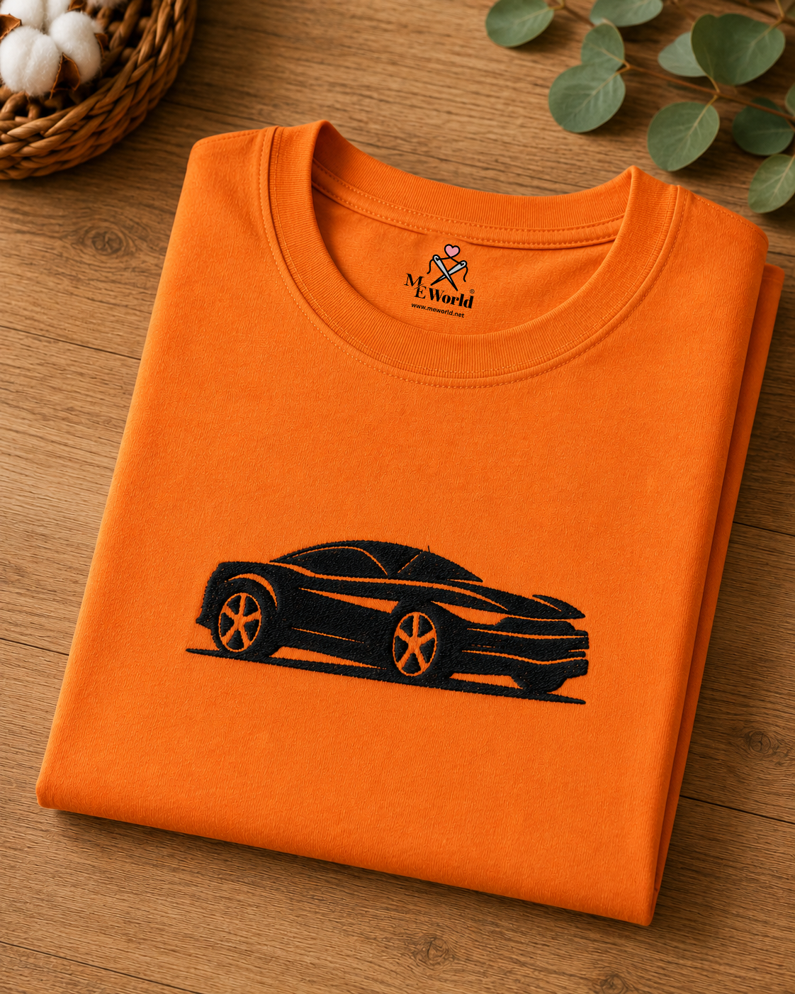 Black Car Embroidery