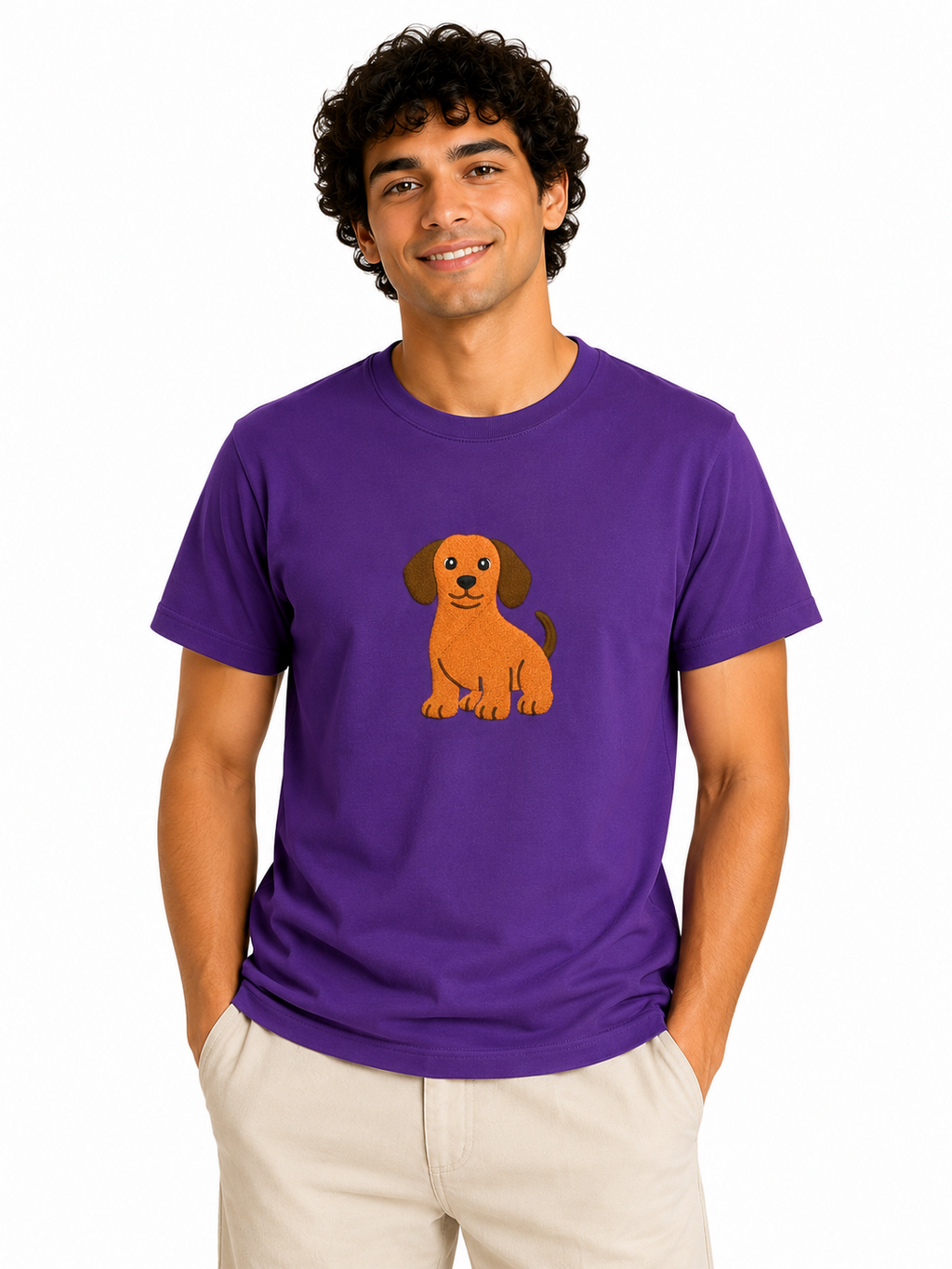 Brown Dog Embroidery