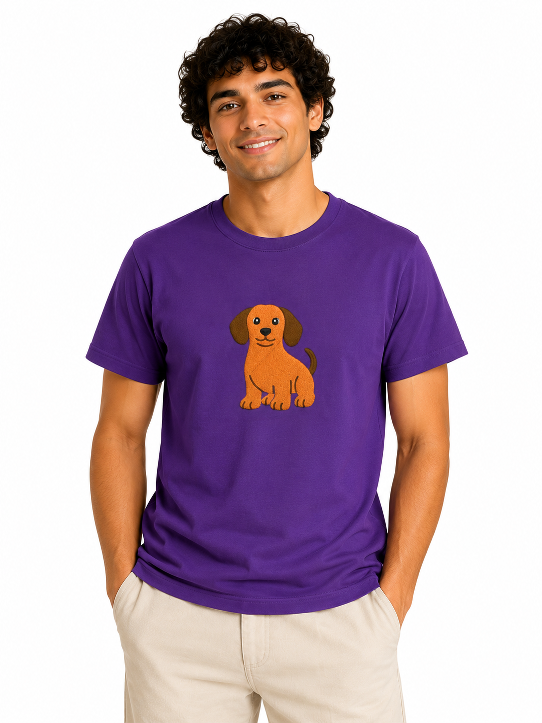 Brown Dog Embroidery