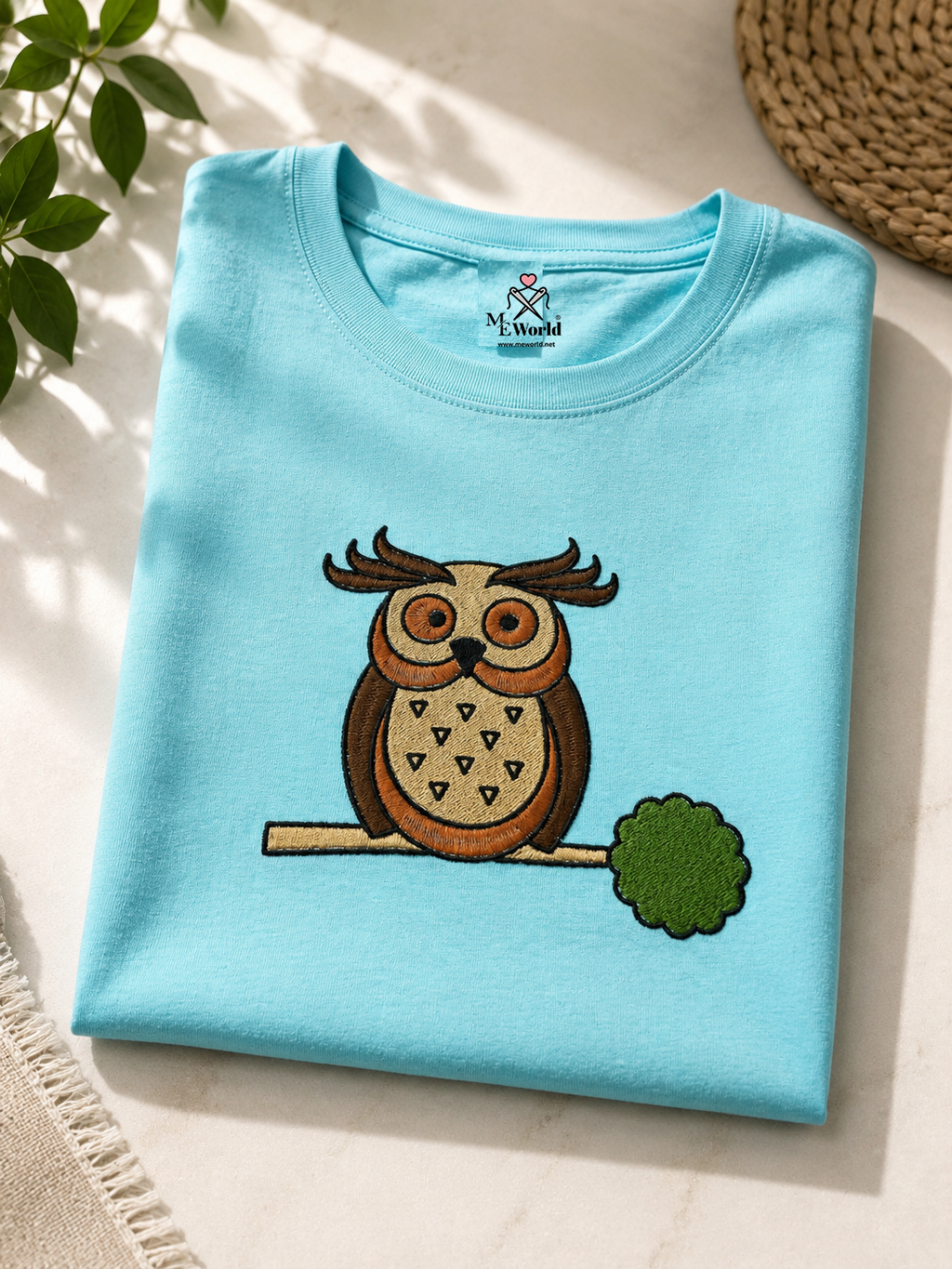 Brown Owl Embroidery
