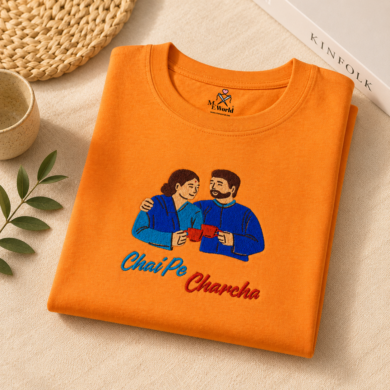 Chai Pe Charcha Embroidery