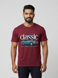 Classic Blue Car Print