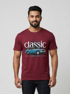 Classic Blue Car Print