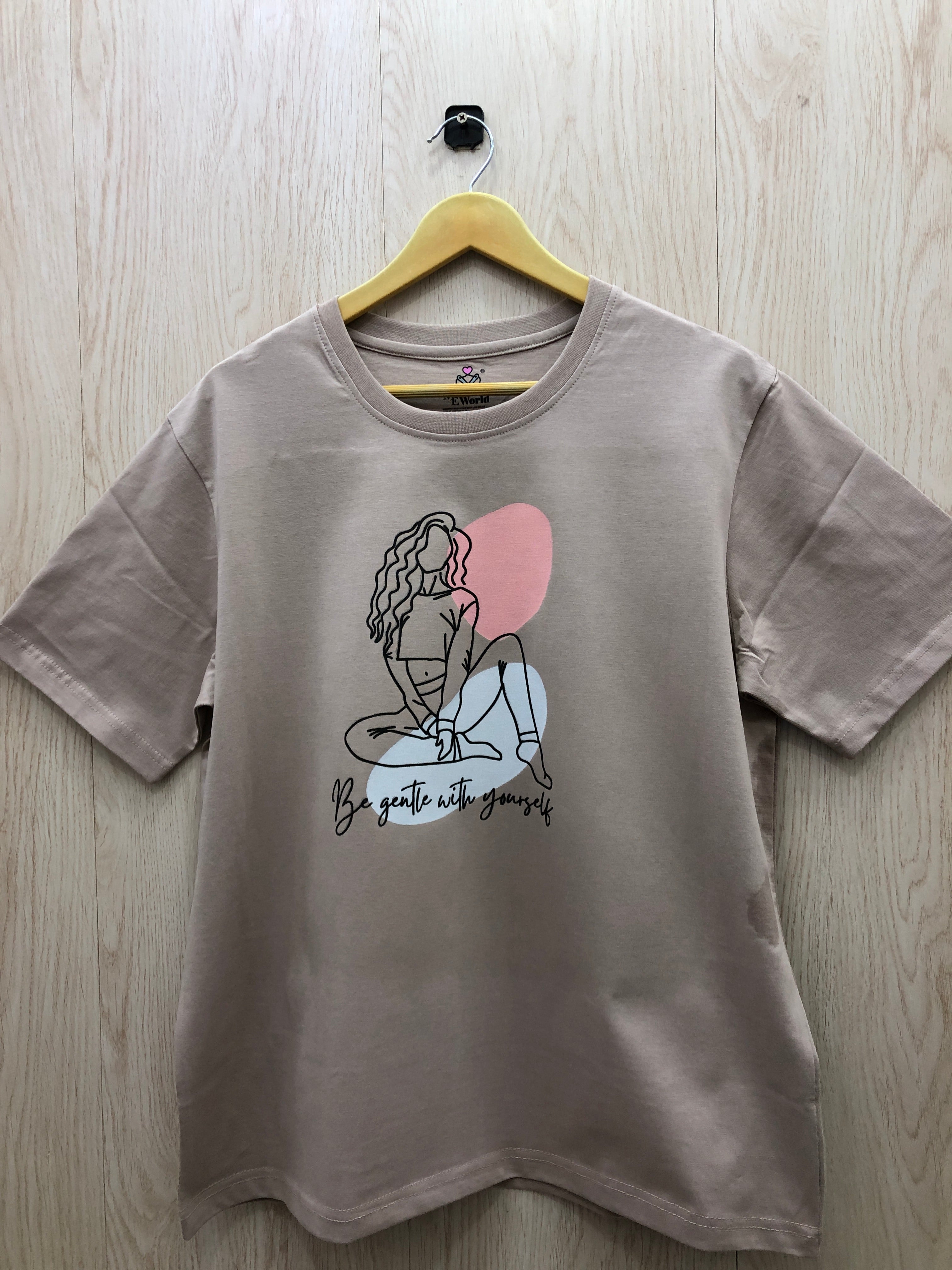 Curly Hair Girl Print