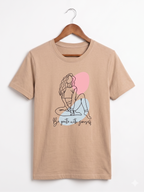 Curly Hair Girl Print