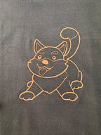 Dog Tongue Out Embroidery