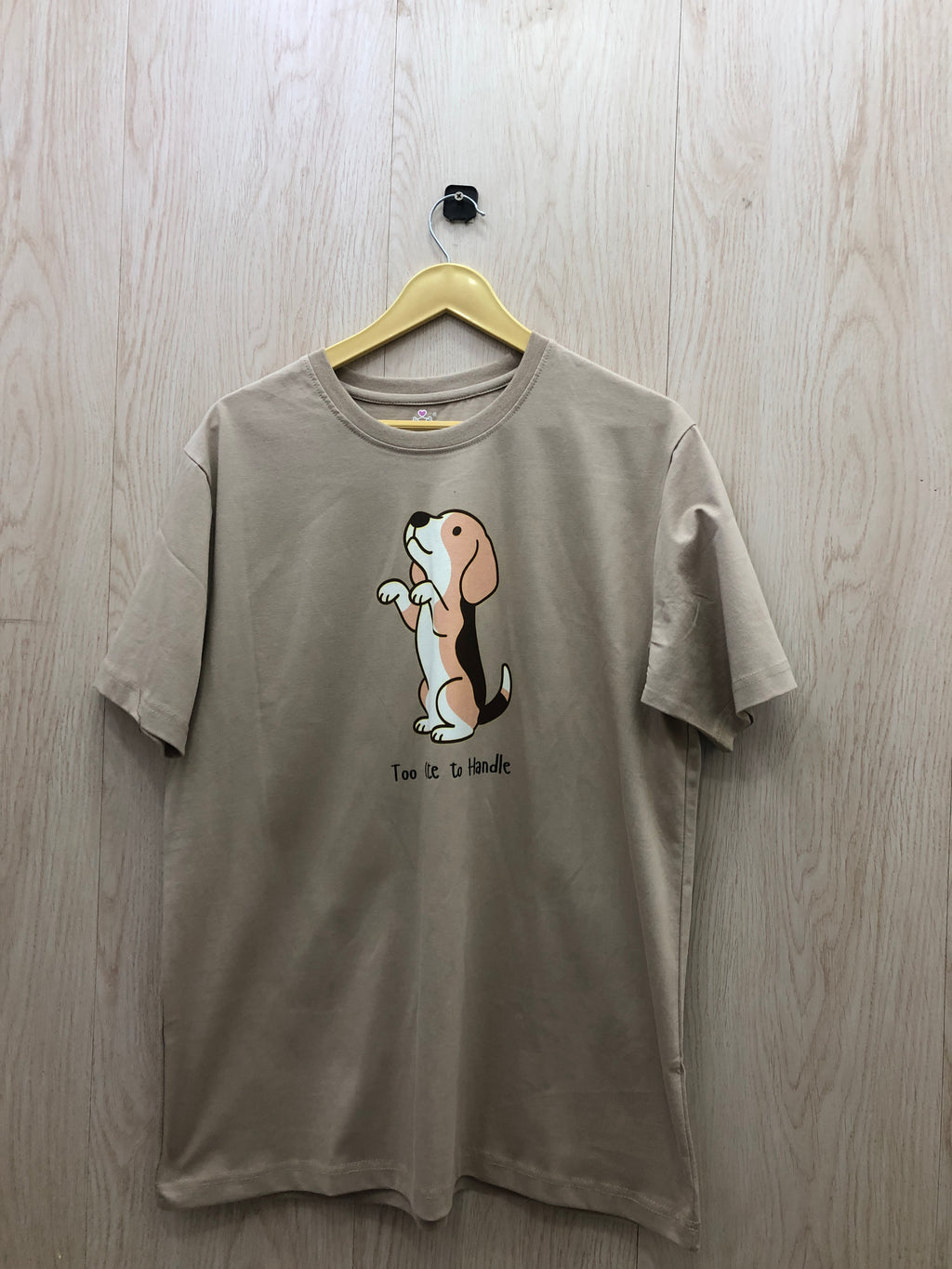 Dog Too Cute Too Handle Print