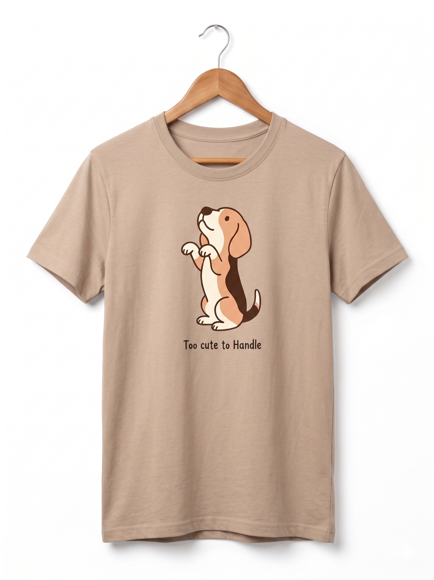 Dog Too Cute Too Handle Print