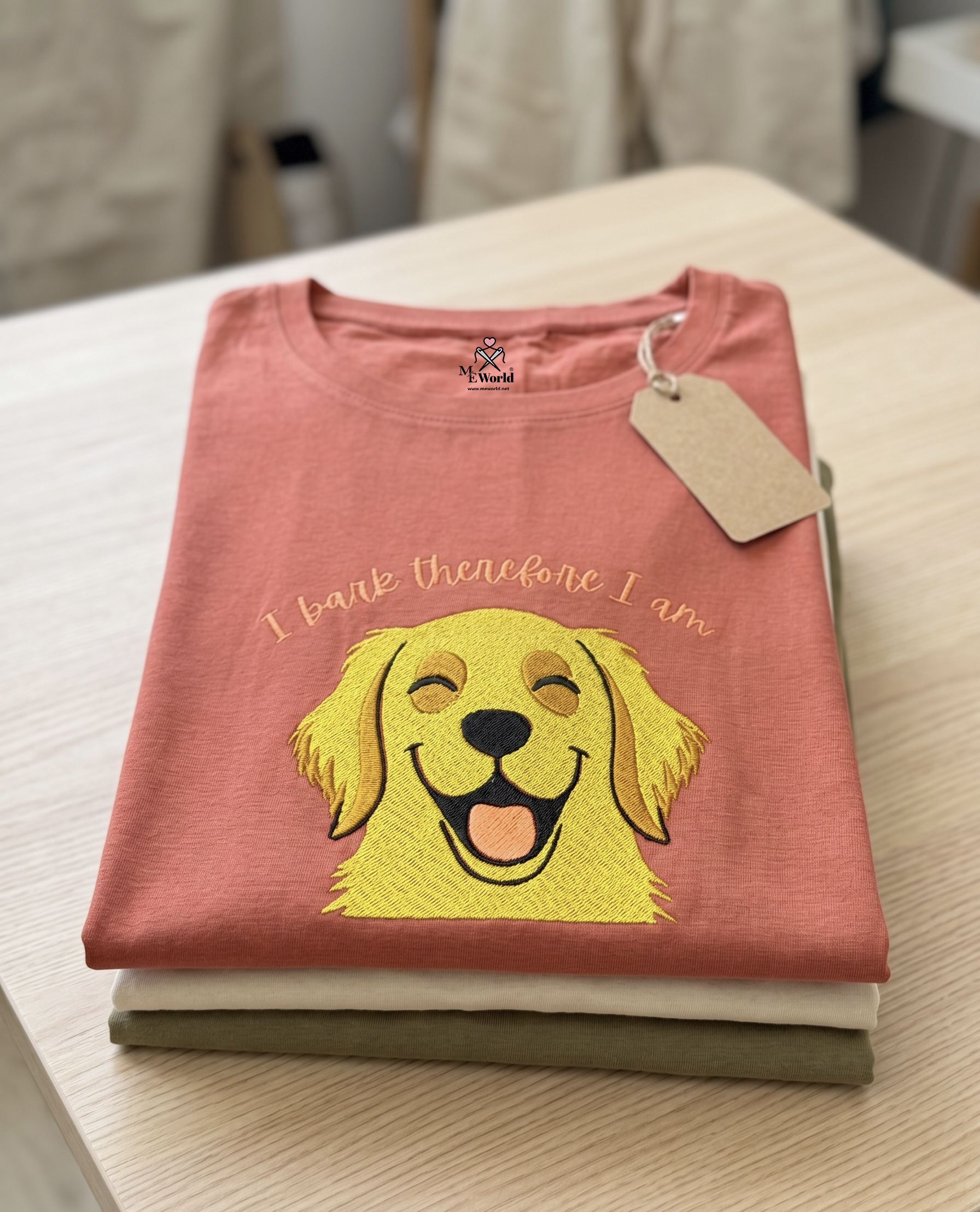 Dog Bark Embroidery