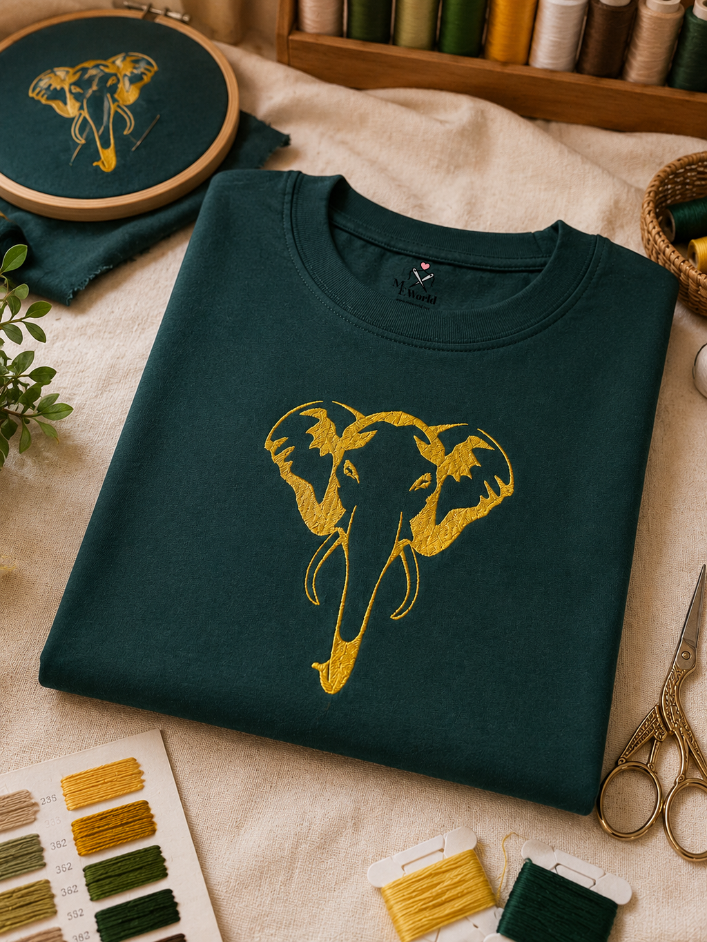 Elephant Trunk Embroidery