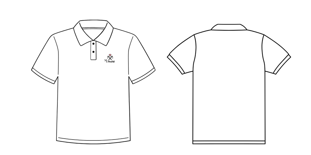 Custom Logo Print on Polo T-shirt
