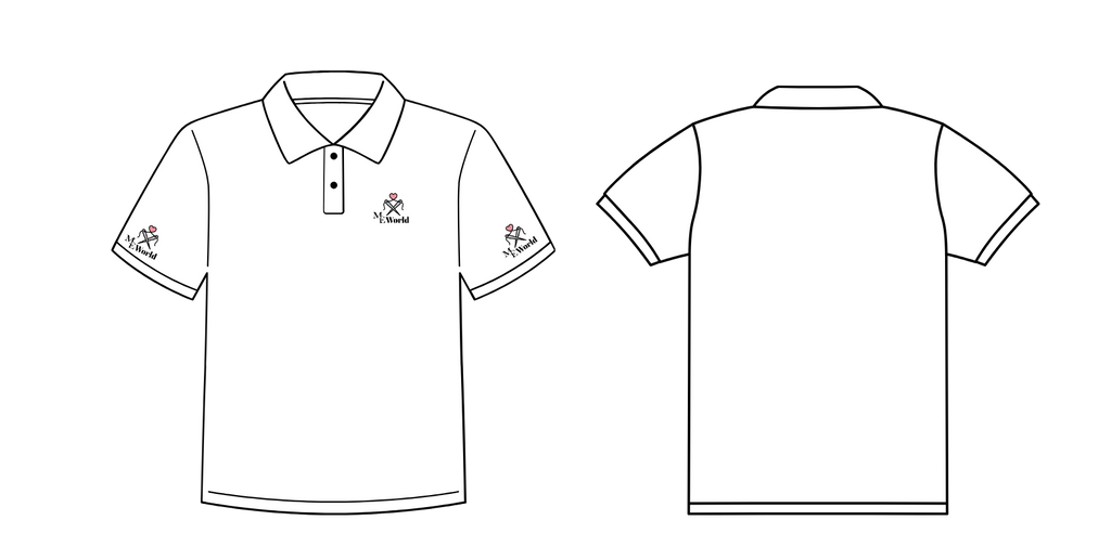 Custom Logo Print on Polo T-shirt