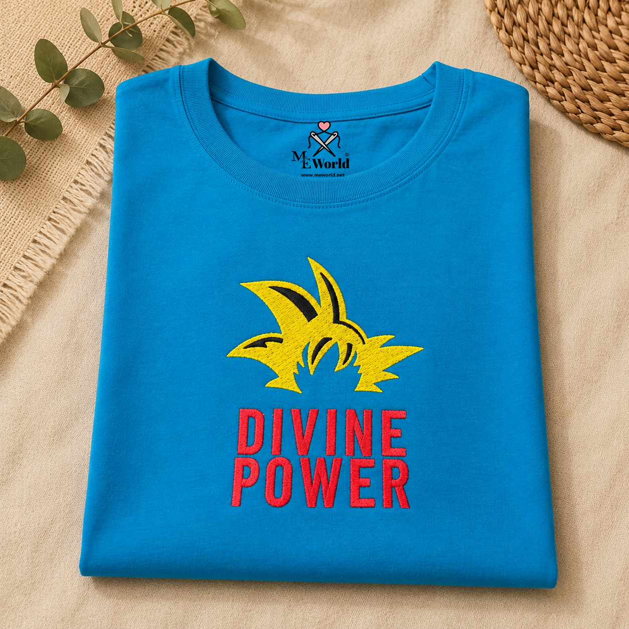 Goku Divine Power Embroidery