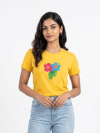 Hibiscus Embroidery