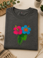 Hibiscus Embroidery