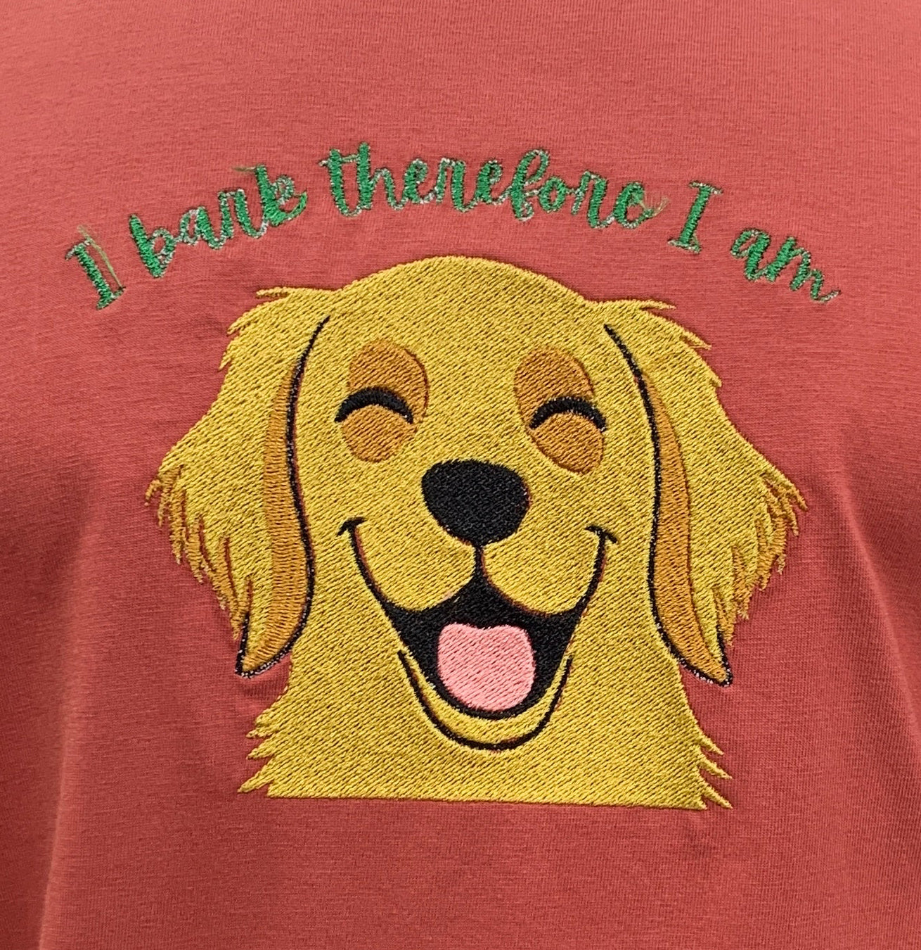 Dog Bark Embroidery
