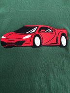 Red Car Embroidery