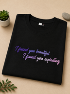I Found You Beautiful Embroidery