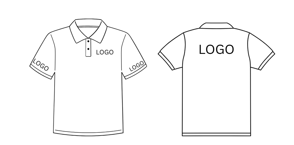 Custom Logo Embroidery on Polo T-shirt