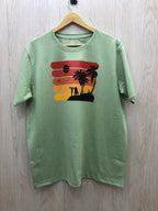Palm Surf Couple Print