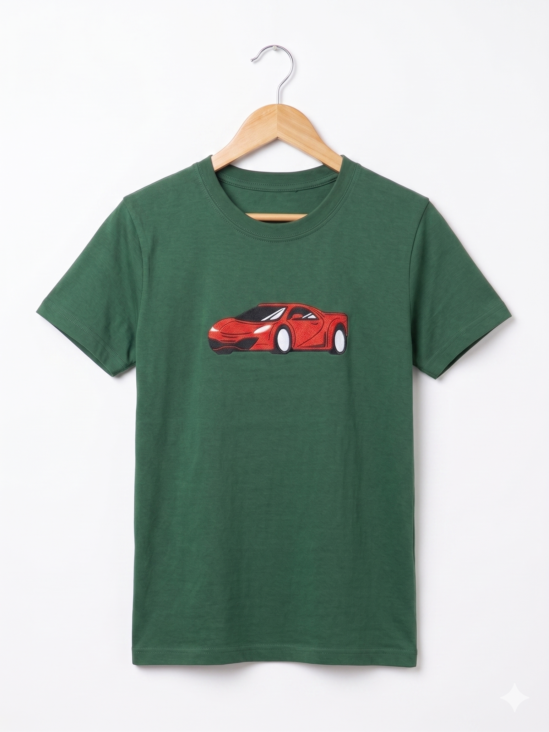 Red Car Embroidery