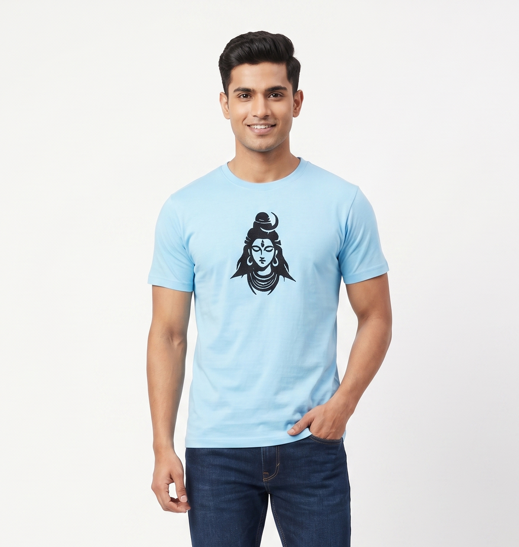 Shiva Ji Black Embroidery