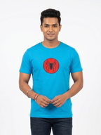 Spider Round Logo Embroidery