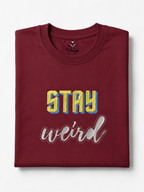 Stay Weird Embroidery