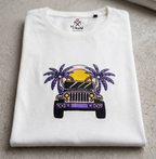 Thar on Beach Embroidery