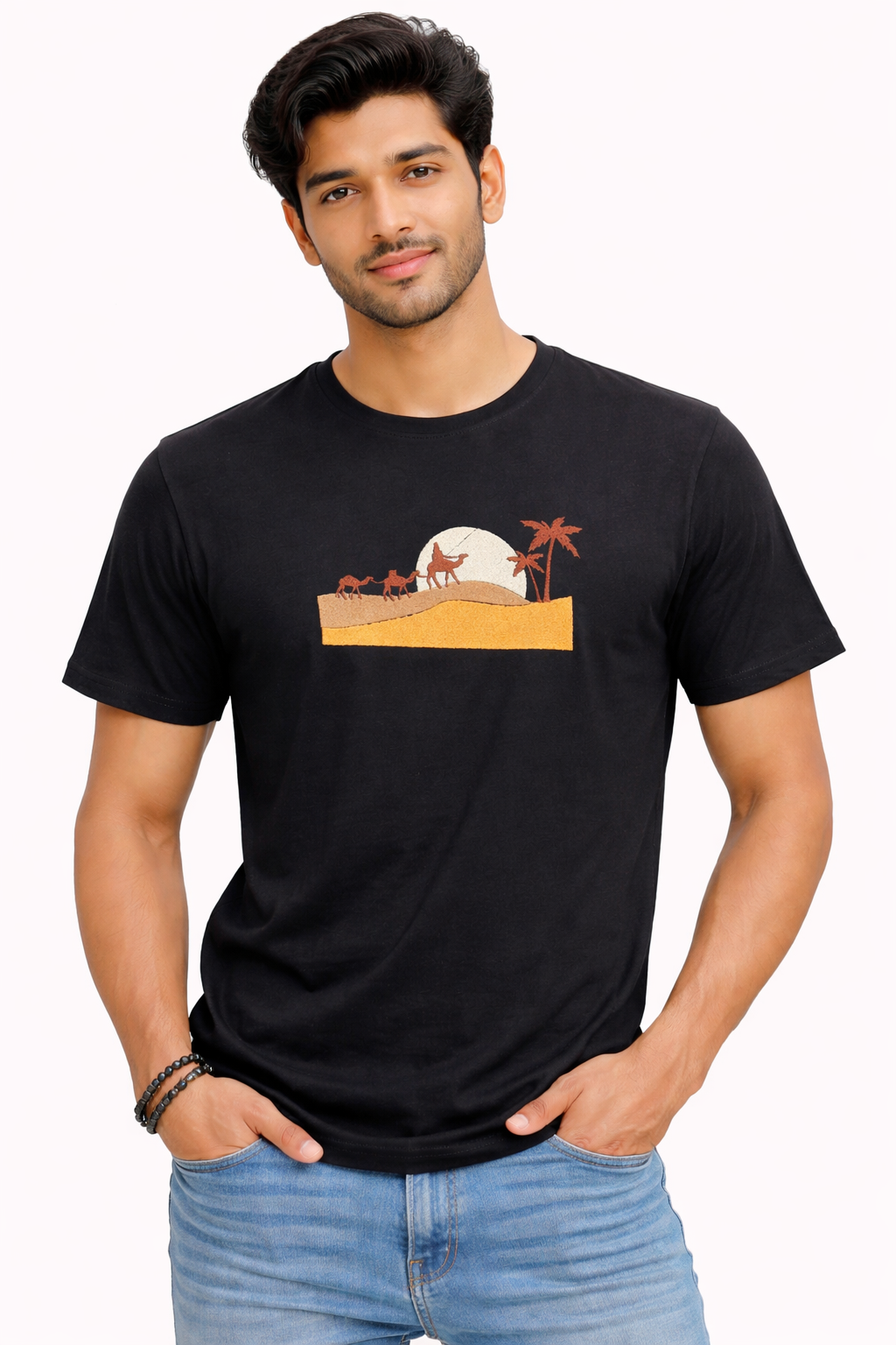 Desert Camel Embroidery